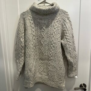 Cozy Cream Cable Knit Sweater